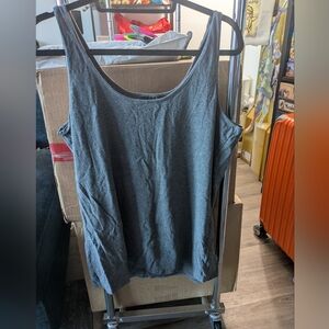 Metaphor Heather Gray Tank Top Size XL